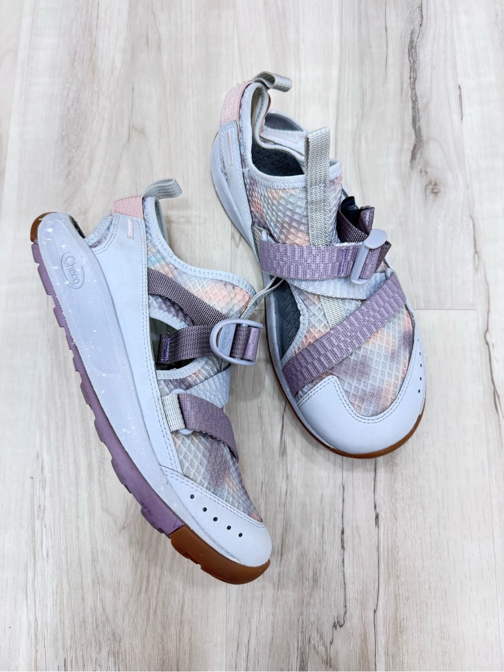 Chaco Odyssey Closed Toe Sandal Mist Quail Sz 8